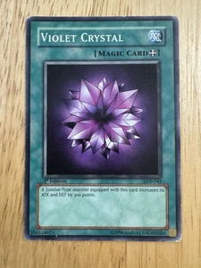 Cristal Violeta LOB-042 La Leyenda de Ojos Azules Dragón Blanco 1ª Edición - Imagen 1 de 5