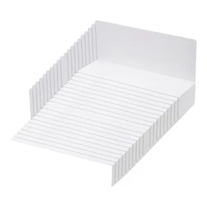 20Pcs Separator Shelf Dividers PVC Shelf Isolation Clapboard 12"x5" White - Picture 1 of 6