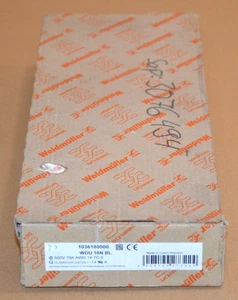 Weidmüller 1036180000 Reihenklemme 38 Stück WDU 16N BL NEU OVP - Bild 1 von 2