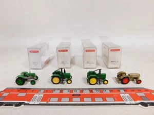 DW738-0,5# 4x Wiking H0 1:87 Traktor 0876 Steyr 0899 Fendt 0882 882 NEUW+OVP - Bild 1 von 5