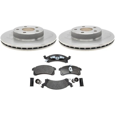 KIT-210513-05 Raybestos Kits de discos de freno y pastillas Juego de 2 ruedas delanteras para Chevy Olds Foto 1 de 4