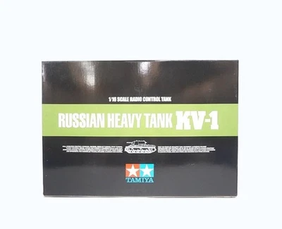 TAMIYA 1/16 #56027 RC Russian Heavy Tank KV-1 Full Operation Complete Model Kit - Image 1 of 4