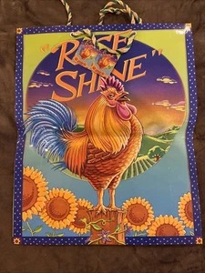Sacchetto regalo 13x16 vintage 1999 alzata e lucentezza gallo - Foto 1 di 4