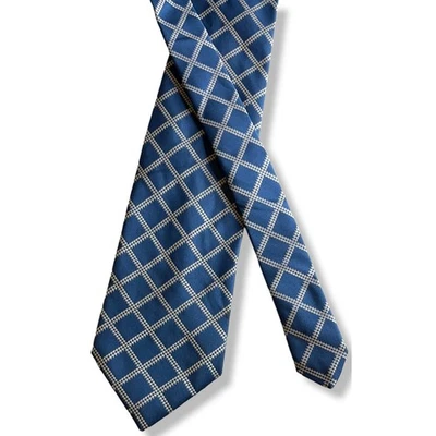 Corbata de seda CERRUTI 1881 - Corbata hecha en Francia azul - 3,75" x 56" Foto 1 de 4