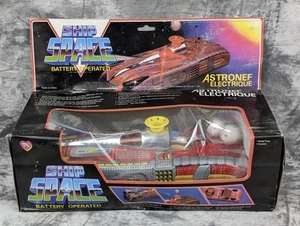 Vintage Astronef Electrique Space Ship Battery Operated ME 102 Damaged Box - Picture 1 of 19