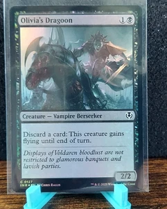 Olivia's Dragoon Innistrad Remastered Foil Magic The Gathering - Picture 1 of 2