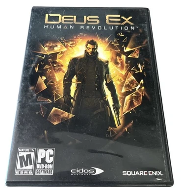 Deus Ex Human Revolution Video Game Pc Cd-ROM - Image 1 of 3