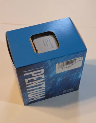Set - Intel Pentium G4560 3.50GHz LGA 1151 CPU + New OEM CPU Cooler E97379-003 - Image 1 of 4