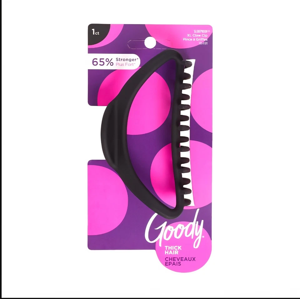 Goody Forever SlideProof Claw Clip - 1 Count (Pack of 1) XL