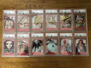 PSA 10-9 2023 One Piece Premium Card Collection Film Red Promo 12 Karten Luffy etc - Bild 1 von 2