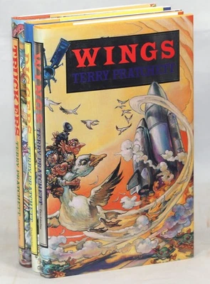 Terry Pratchett / Truckers Diggers Wings Signed 1st Edition 1990 - Image 1 of 4