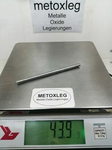 Wolfram / Wolfram-Stab / W / 99,98 % Reinheit / 43,9 Gramm W / Analyse - Bild 1 von 5