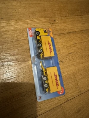 Siku 1694 DHL Truck With Trailer Toy Model - Image 1 of 2