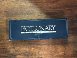 Vintage Pictionary First Edition 1985 Game Of Quick Draw Complete - Picture 1 of 7