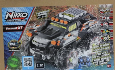 Nikko VaporizR XT-Urban Camo Radio Control Car 1:12 Scale RC Drives on Water! - Image 1 of 4