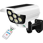 Motion Sensor Solar Spotlight,Outdoor Flood Light,Fake Camera,77 LED Garden Lamp