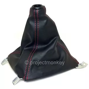 OEM Honda 96-00 Civic EK Type R Red Stitch Shift Boot Shiftboot Genuine Part - Picture 1 of 1