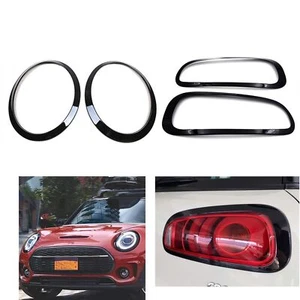 Faro delantero para MINI Cooper F54 Clubman + cubierta de lámpara trasera borde brillo negro - Imagen 1 de 8