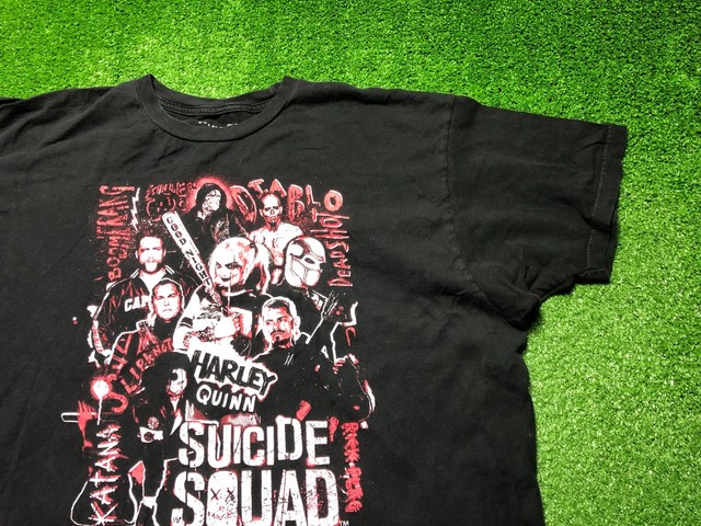 Suicide Squad: Kill the Justice League King Shark Men's Black Short Sleeve  Crew Neck Tee-Small