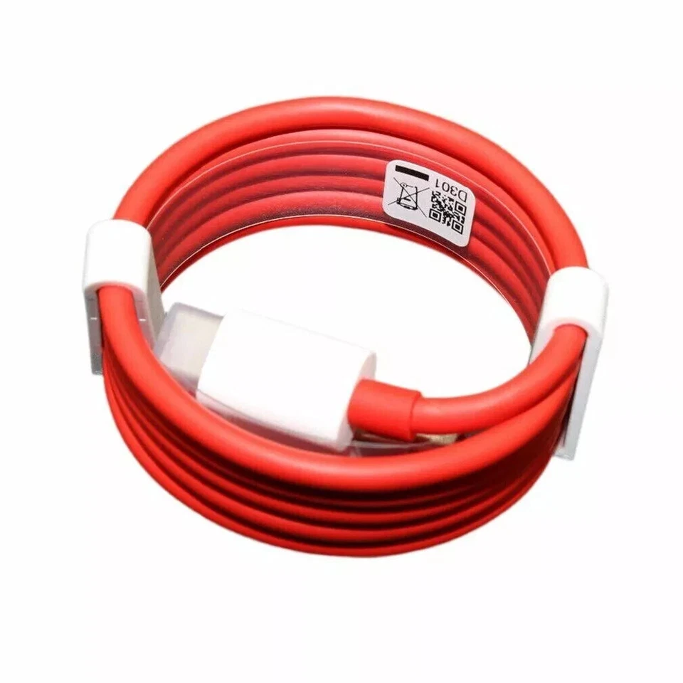 6.5A USB-C Type C to Type C Charging Cable For OnePlus 9 & 9 Pro 5G 8T - Image 1 of 4