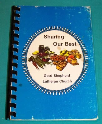 Good Shepherd Lutheran Church Reading Pennsylvania Cookbook 1986 PA - Image 1 of 4