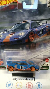 Hot Wheels British horse power Mclaren f1 gtr gulf (NG146) - Imagen 1 de 1