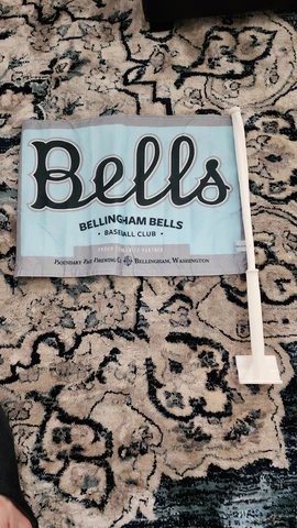Bellingham Bells Car Window Flag Cover