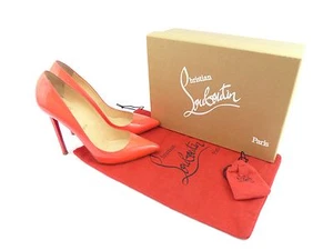 Christian Louboutin Pigalle 120 Fluo Hot Pink Patent ~ UK 5.5 / EU 38.5 / US 8.5 - Picture 1 of 11