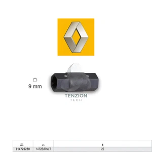 Kompass Doppelabdruck Kabelbinder Ansaugstutzen Renault - Beta 1472B / RNLT - Bild 1 von 1