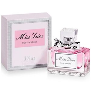 DIOR Miss Dior ROSES N'ROSES Eau De Toilette EDT Mini Splash 0.17 fl oz 5ml NIB