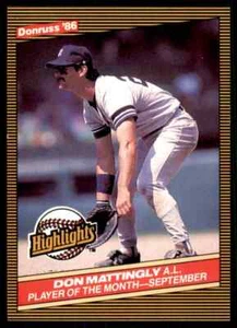 1986 Donruss Don Mattingly #48 - Picture 1 of 2