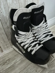 Bauer Supreme S140 Hockey Skates Shoe Skate Black Skate SZ3R US Sz 4 - Picture 1 of 13