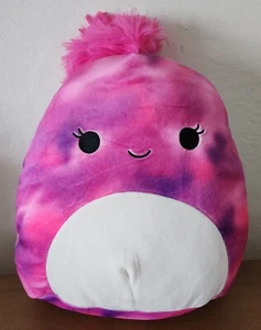 Squishmallow SquishDoos Lovisa Pink Tie Dye Chameleon 10” Plush NEW - Picture 1 of 1