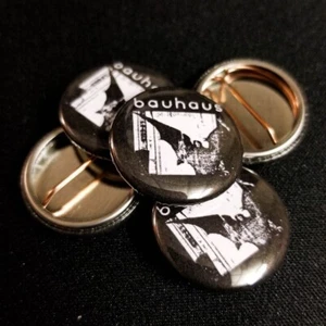 🦇 Bauhaus - 1" Pinback Button Badge [Christian Death Goth Joy Division Punk] - Picture 1 of 5