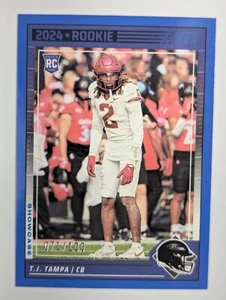 2024 Panini Score Football #397 TJ Tampa Showcase Rookie Card #D 71/100 RC - Picture 1 of 2