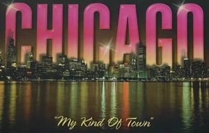 Chicago Skyline Postcard My Kind of Town Illinois - Picture 1 of 2