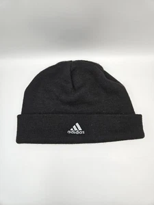 Vintage 2005 Adidas Knit Woolly Hat Adult Black - Picture 1 of 5