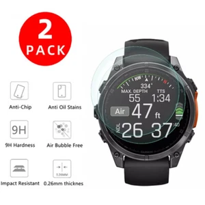 2X Verre Trempé Protecteur d'écran pour Garmin Fenix 8 / Fenix E (47mm) - Photo 1 sur 6