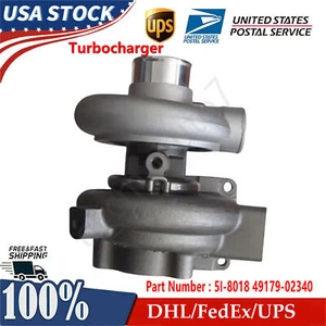 Turbocharger 49179-02340 for Caterpillar 320 Engine 3306 Mitsubishi S6K 5I-8018 - Picture 1 of 5