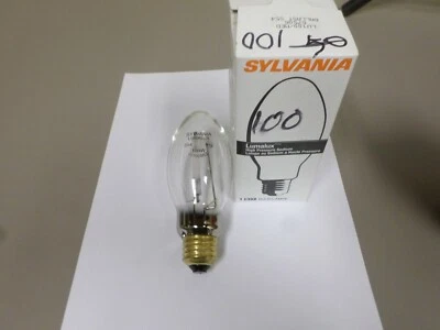 Lot of 4 Sylvania 67506  LU100/MED 100-Watt High Pressure Sodium HID Bulb - Image 1 of 4