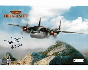 DALE DYE AUTOGRAPHED SIGNED DISNEY PLANES FIRE & RESCUE BAS COA 8X10 PHOTO - Picture 1 of 1