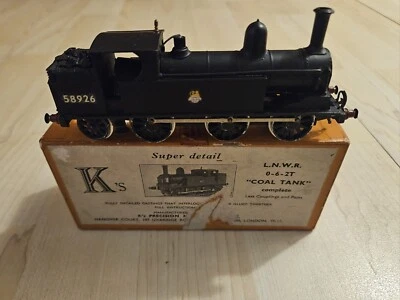 K's LNWR 0-6-2T "Coal Tank" model train engine - Image 1 of 4