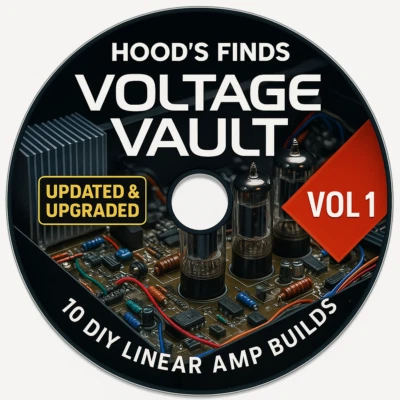Amplificador lineal de radioaficionado hágalo usted mismo construido en CD-ROM - Vol 1 - Los más vendidos Foto 1 de 4