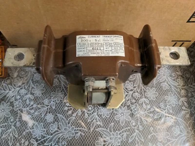 Toshiba A-E6C-50,60HZ-40VA-6.9KV 电流变压器  — 第 1/4 张图片