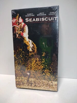 Seabiscuit (VHS, 2003) Brand New Factory Sealed Drama Movie Free Shipping - Image 1 of 4