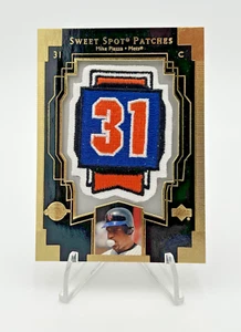 2003 Sweet Spot Patches #MP1 Mike Piazza New York Mets - Picture 1 of 2