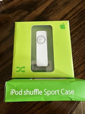 New Sealed Apple iPod shuffle 1st Generation White (512MB) M9724LL/A  Vintage - Image 1 of 4