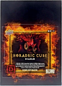 2023 Upper Deck Blizzard Legacy Collection Diablo Horadric Cube #HC-1 - Bild 1 von 2