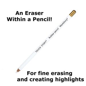 Eraser Pencil. Pencil Eraser. Soft Eraser Within Pencil. For Precision Erasing