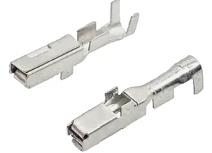 2.2mm Female Crimp Connectors Spade Terminals X10-Auto Electric, Digitrax BDL168 - Picture 1 of 6